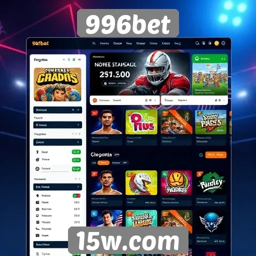 Interface e experiência do usuário no 996bet